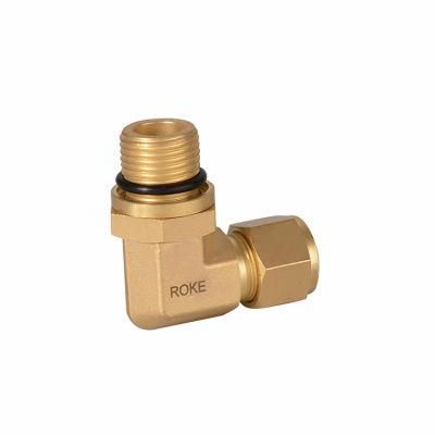 Brass Tube Fitting Inch Double Ferrules 1/16 to 1 1/2&quot; Adjustable Male Connectors