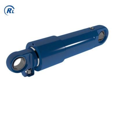 Qingdao Ruilan Customize Tilt Hydraulic Cylinder Steering Cylinder Rotary Bucket Cylinder for Wheel Loader