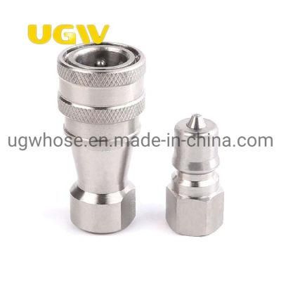 NPT / G1/2 Hydraulic Quick Disconnect Hose Couplings