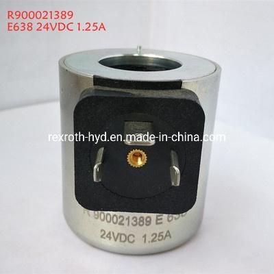 Solenoid Valve Coil Hydraulic Valve Coil R901269408 R900021389 R900989705 24VDC R900021388