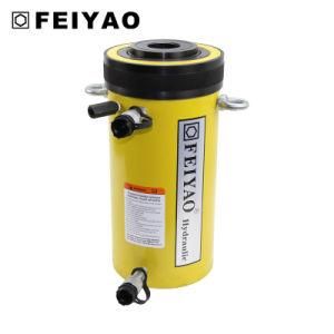30t Double Acting Hollow Plunger Hydraulic Jack with High Capacity