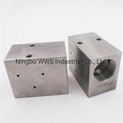 Customed Hydraulic Parts Metal Products CNC Hydraulic Manifold