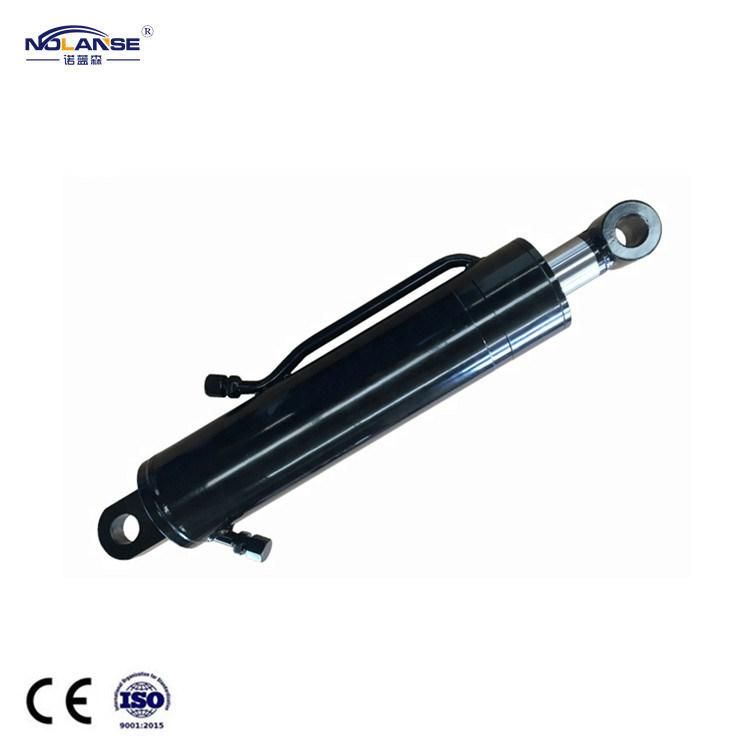 Design Produce Standard Double Acting Single-Stage Telescopic Welding Piston Hydraulic Cylinder for Front End Loader on Farm