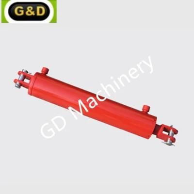 Double Action Heavy Duty 3&quot; Bore X 24&quot; Stroke X 1&quot; Rod Diameter 3000psi Adjustable Clevis Welded Hydraulic Cylinder