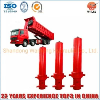 High Quality Single Acting Hydraulic Cylinder for Dump Truck/Tipper
