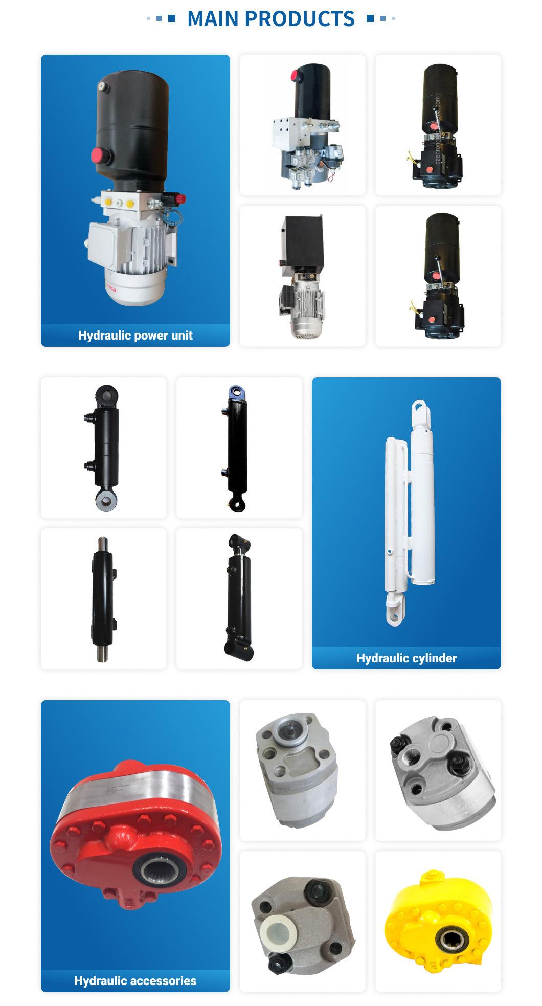 Customized Hydraulic Cylinder Single Double Action High and Low Pressure Performance High Power