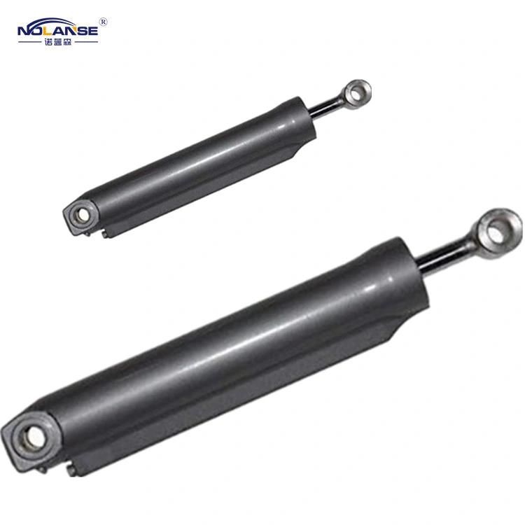 Vertical Stainless Steel Double Acting Piston Motor Grader Low Height Disassemble Hydraulic Cylinder 300 mm Stroke