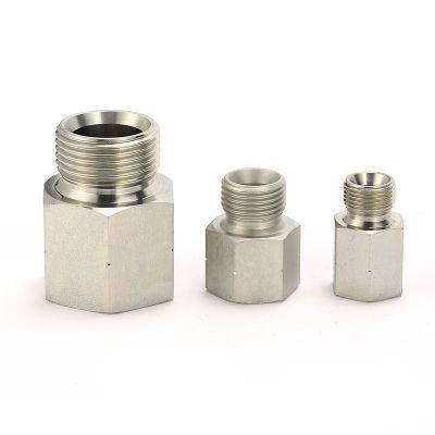 Male BSPP/Female BSPP 60deg Cone Seal Hydraulic Solid Adapter