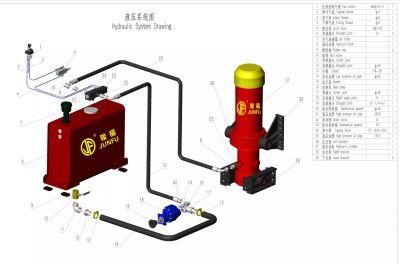 China Cheap Standard Hydraulic Cylinder for Dump Trailer