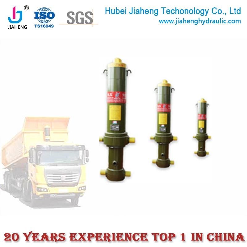 Custom Jiaheng brand 4 stage cylinders  front end dump truck hydraulic cylinder for mining Machinery  RC truck building material made in China valve