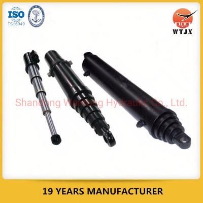 Muti-Stage Dump Truck Telescopic Hydraulic Cylinder S101