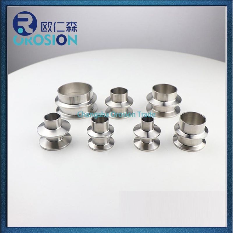 Factory Outlet Sanitary Stainless Steel Pipe Fitting Ferrule Connector