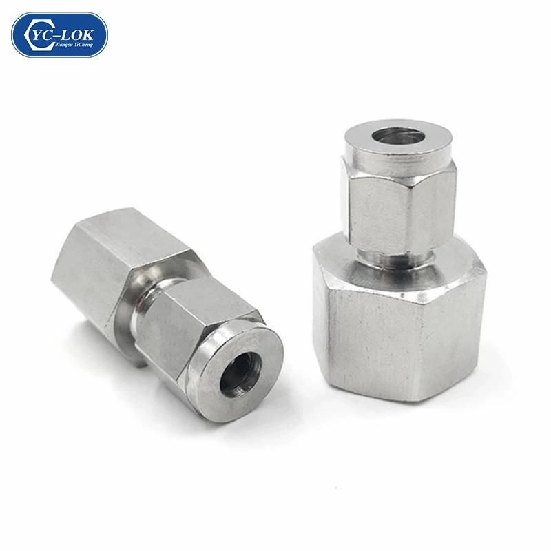 Yc-FC Female Connector Straight Tube Fittings