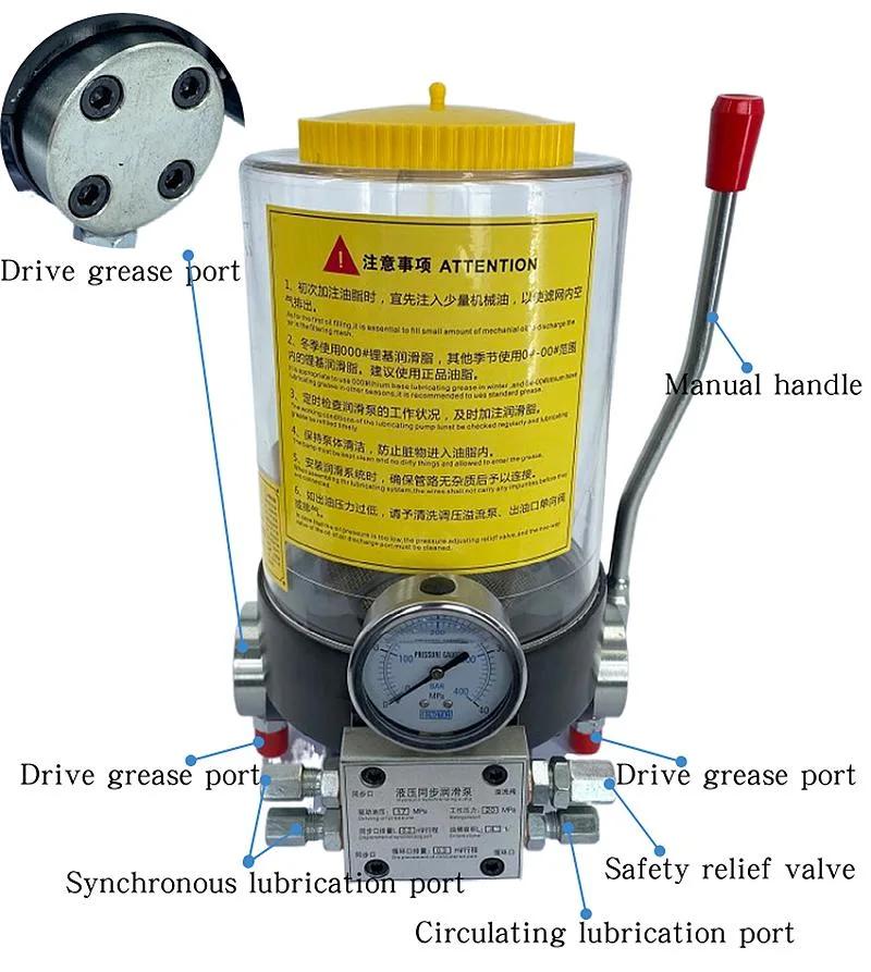 Hydraulic Manual Automatic Synchronization Lubrication Pump
