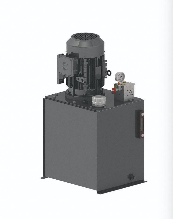 AC Hydraulic Power Unit 5HP 15gals Power Pack for Injection Machinery