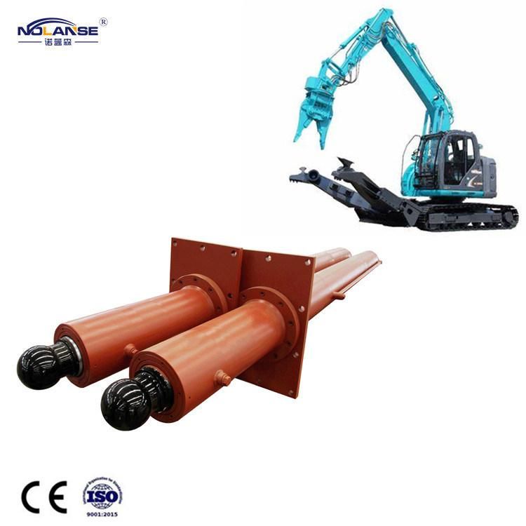 Heavy Duty Small Bore Seal 500mm Stroke Double Acting Excavator Application Wheel Loader Application Hydraulic Cylinder