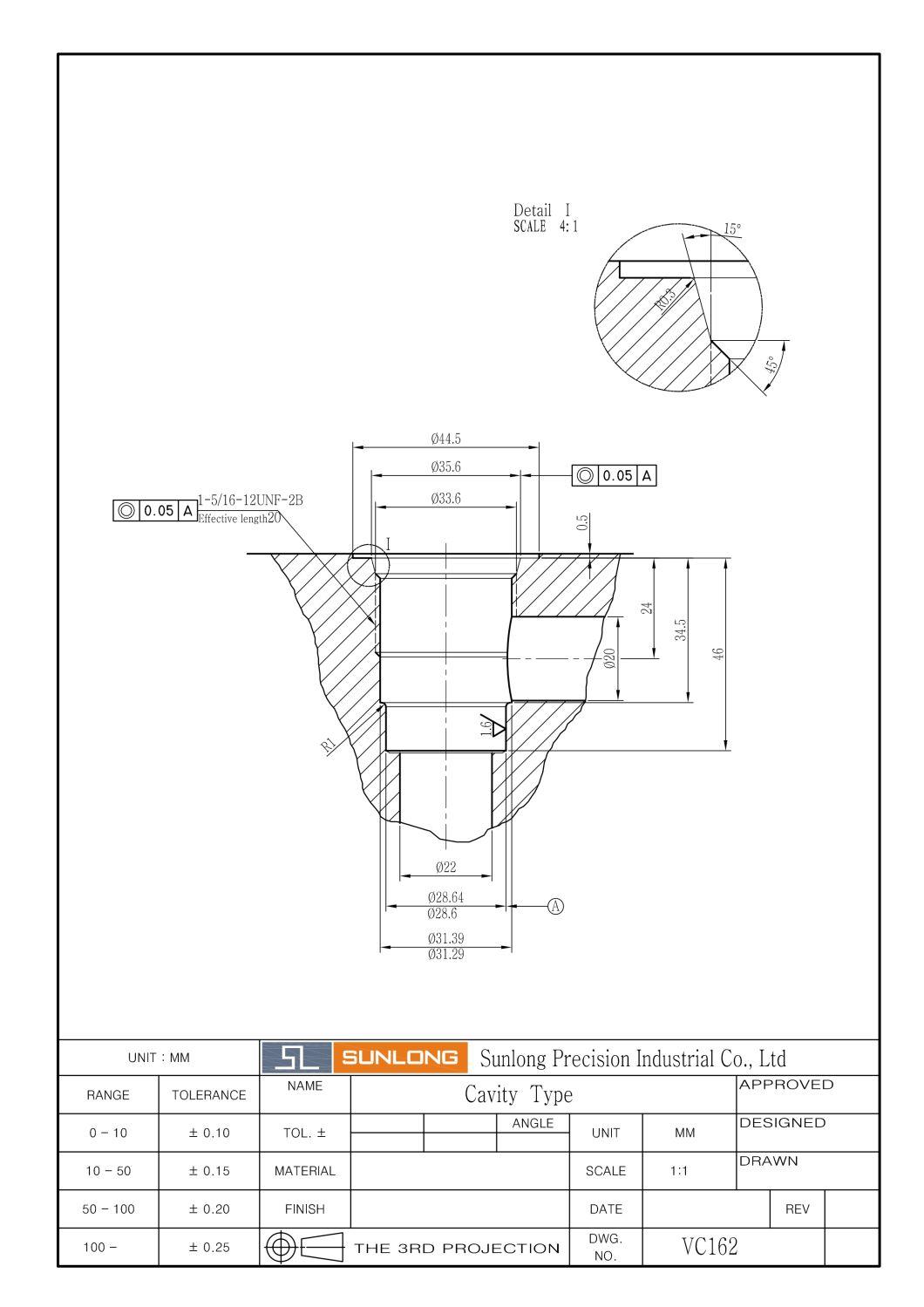 Cartridge Valve Vc062 Vc0621 Vc08 Vc09 Vc09 Vc09 Vc10 Vc102