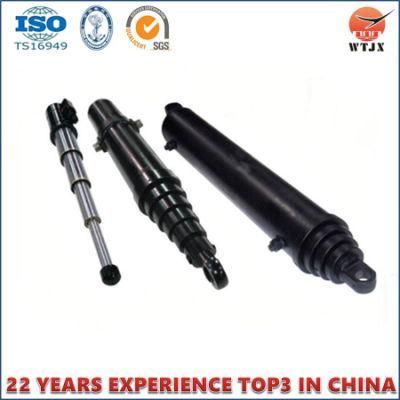 China Factory Supply Telescopic Hydraulic Cylinder