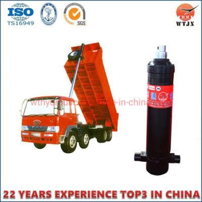 China Dump Truck Front End Hydraulic Cylinder with Ts16949