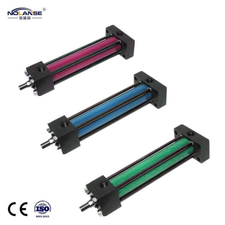 Hight Quality Multi Stage Stainless Steel Forklift Pull Rod Type Light Mechanical Hydraulic Lift Cylinder