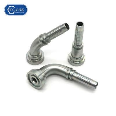 Jic Bsp 4sh 4sp Carbon Steel Elbow Integral Flange Fittings