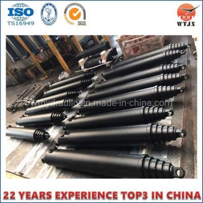 50t Single Acting Parker Type Piston Hydraulic Cylinder for Dump Truck