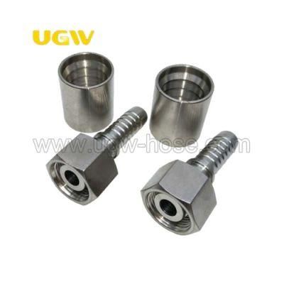 Stainless Steel Fitting Hydraulic Pipe Hose Galvanized Fittings Connector