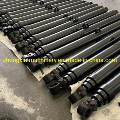Multistage Telescopic Hydraulic Cylinder Used for Garbage Compactor