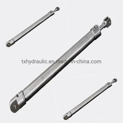 Stainless Steel Hydraulic Cylinders for Maritime Cranes Boat Lifts Davits Machinery