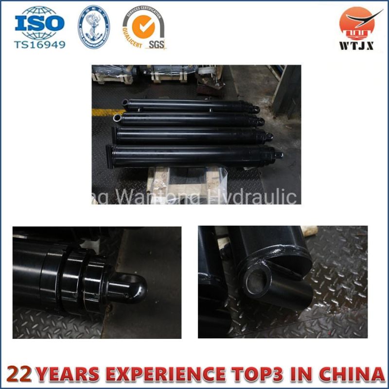 Multi Stage Hydraulic Cylinder for End Dump Semi-Trailers