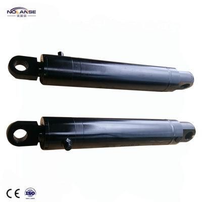 Truck Tail Plate Hydraulic Cylinder with Nickel-Plated Piston and Dustproof Rubber Sleeve Tail Gate Lift Hydraulic Cylinder
