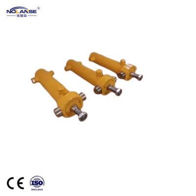 Aluminum Single Low Friction Coefficient Hydraulic Punching Machine Light Rod Hydraulic Cylinders with Integrated Valve