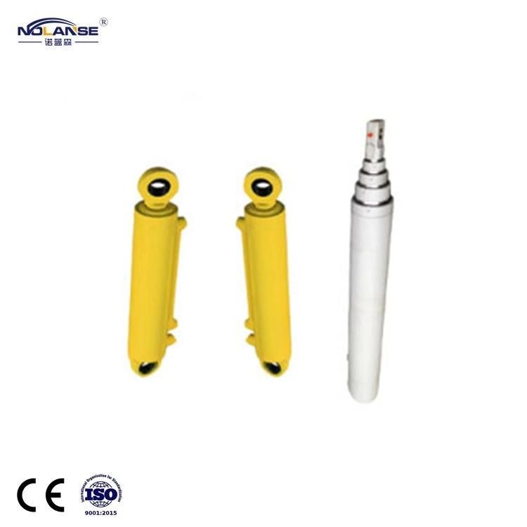 Custom Telescopic Multi-Stage Non-Standard with Flange Without Flange Good Stability Hydraulic Cylinder