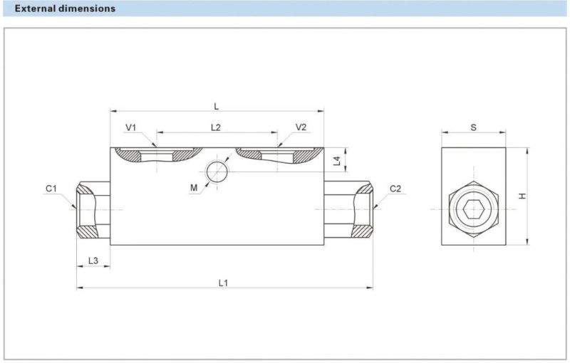 Mobile Hydraulic Valves From China Single Pilot Operated Check Valves