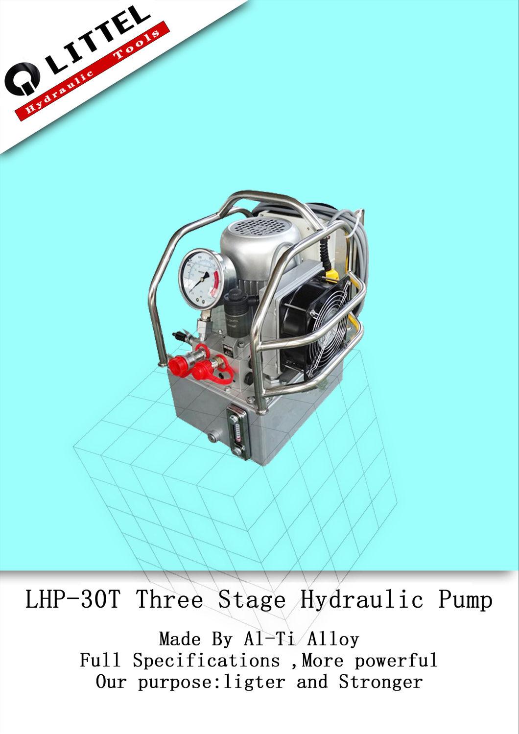 Lhp-30t Three Stage Hydraulic Pump for Hydraulic Wrench Sales by Manufacturer