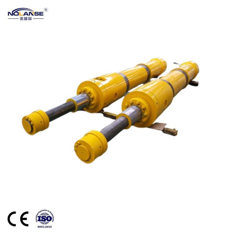 Tilt Trailer 5~15 Ton Hydraulic Hoist Cylinder for Dump Truck Double Acting Telescopic Hydraulic Cylinder for Press Machine