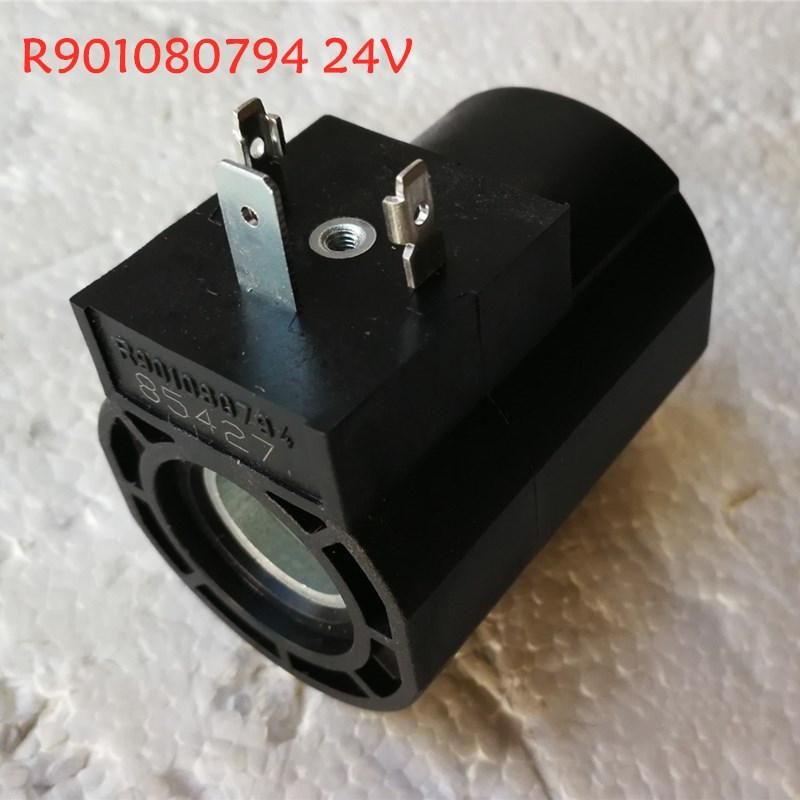 Rexroth Coil R901080794 24VDC 37114 4we6j70 6y 6D Zhonglian Pump Car Solenoid Valve