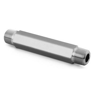 Stainless Steel Pipe Fitting Hex Long Male NPT Nipple