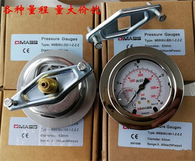 Pump Truck Pressure Gauge Truck-Mounted Pump Crane Crane Range 6 10 25 40MPa Zoomlion Psi