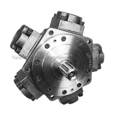 Italy Intermot Low Speed High Torque Hidrolik Radial Piston Hydraulic Oil Motor for Injection Molding Machine R8c3000 H6 / Iac3000.
