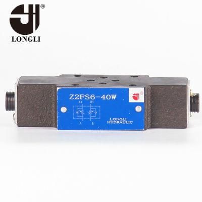 Z2FS6 Hydraulic Rexroth type high pressure modular throttle check relay valve