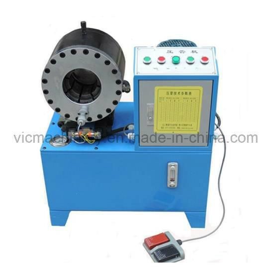 Hydraulic tube press for high pressure