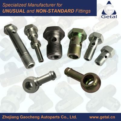 Yuhuan Manufacturer Hydraulic Fittings Pipe Fittings Banjo Connector Fittings