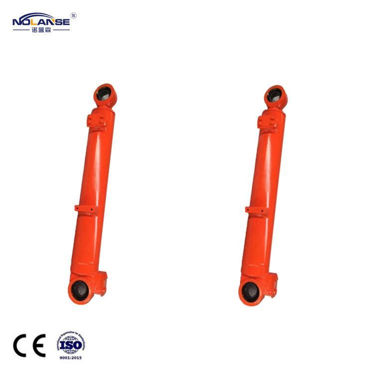Professional Custom Sale Single-Piston Double-Acting Tie Rod Welding Telescopic Hydraulic Cylinder with External Piston Rod