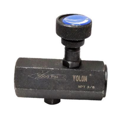 Good After Sales Service High Pressure 21MPa Steel Adjustable Speed Control Check Hydraulic Valves