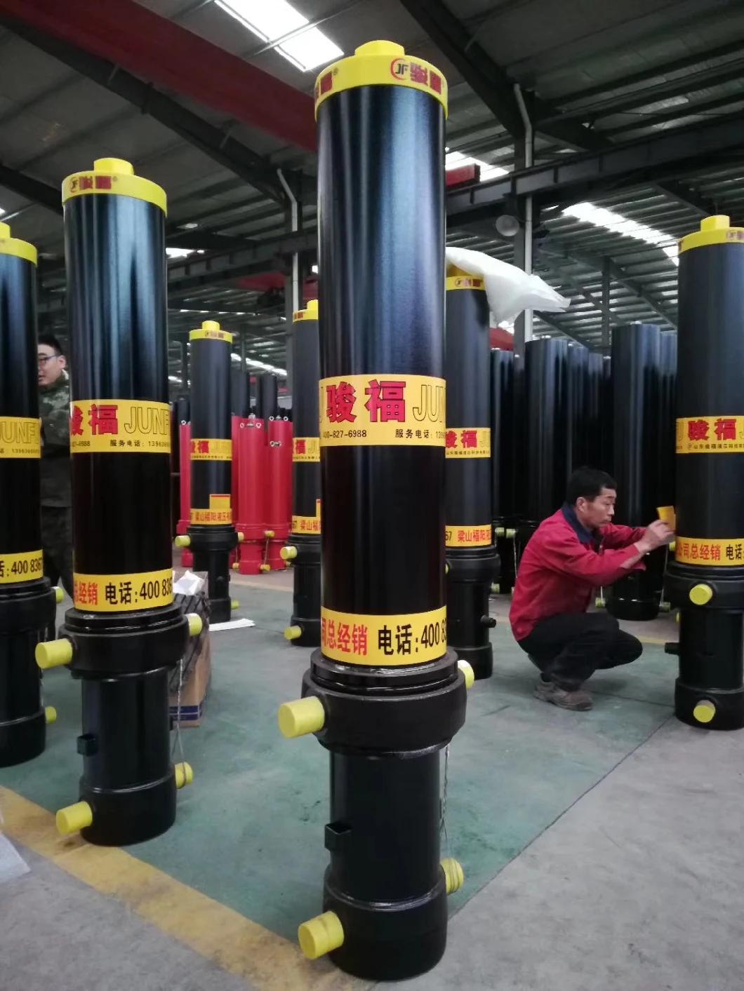 Dump Truck Hydraulic Cylinder Stretch and Shrink