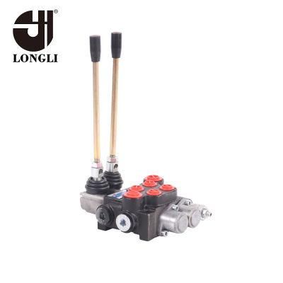 2p40 2 Levers Hydraulic Directional Control Valve for Loader