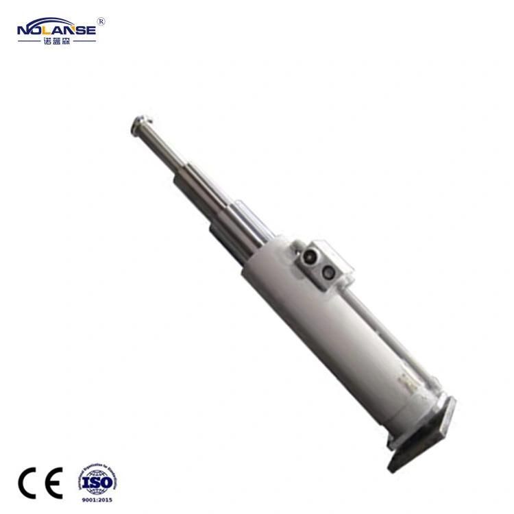 Multi Stage Stainless Steel Double Acting Double Ended Telescopic Hydraulic Cylinder