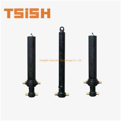 Telescopic Flat Jack Hydraulic Cylinder for Dump Truck and Tipper Trailer