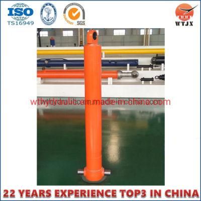 Single Acting Hyva Type Telescopic Hydraulic Cylinder for Dump Trailer on Best Sale